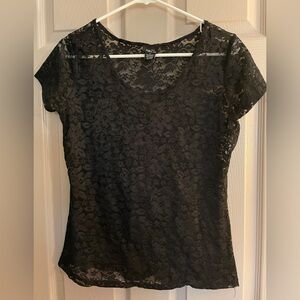 Vintage Rue 21 Lace Tee